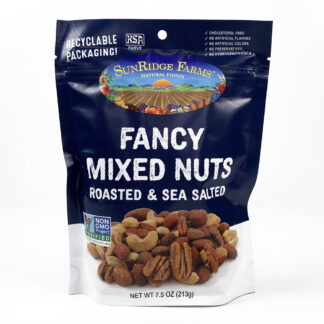 Fancy Mixed Nuts - Oil Roasted and Salted - Individual, 7.5 oz. Bag