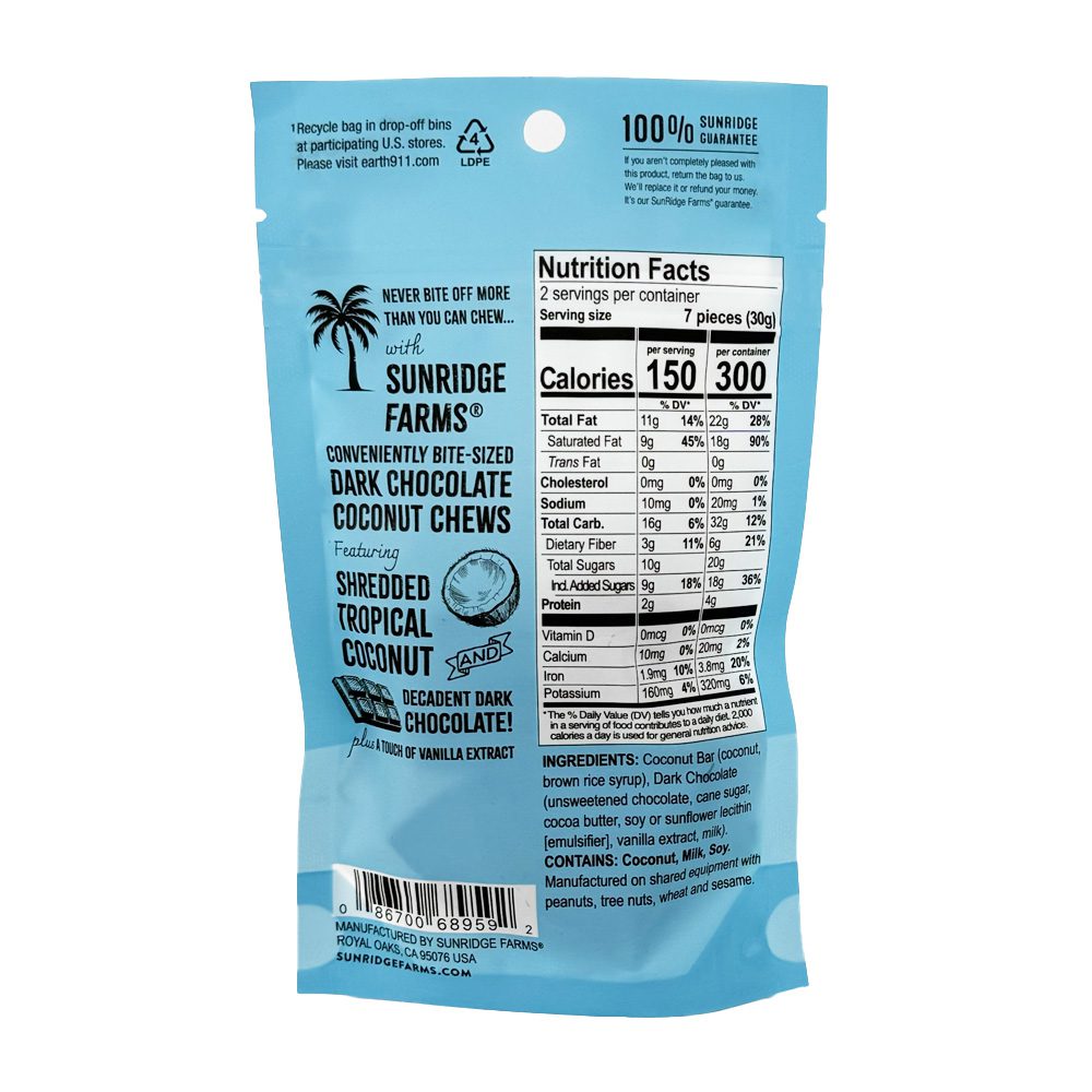 Dark Chocolate Coconut Chews - Image 5