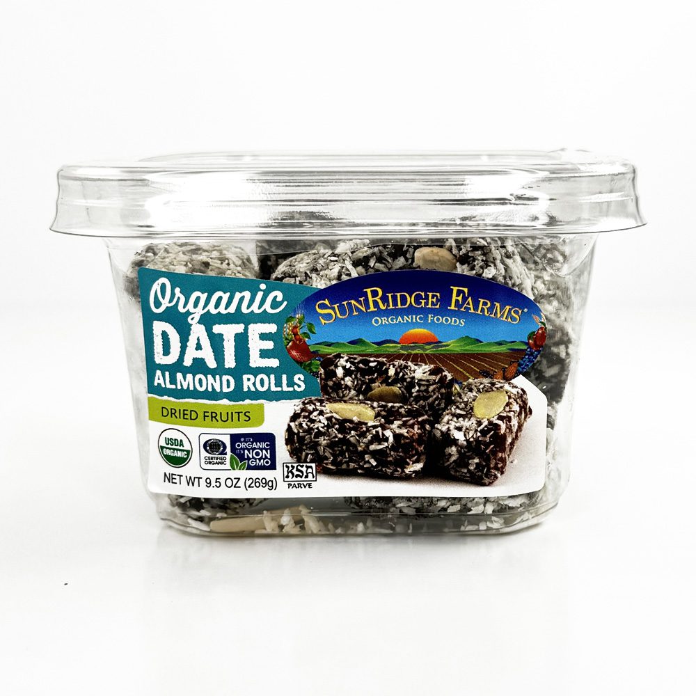 Organic Almond Coconut Date Rolls - Image 2
