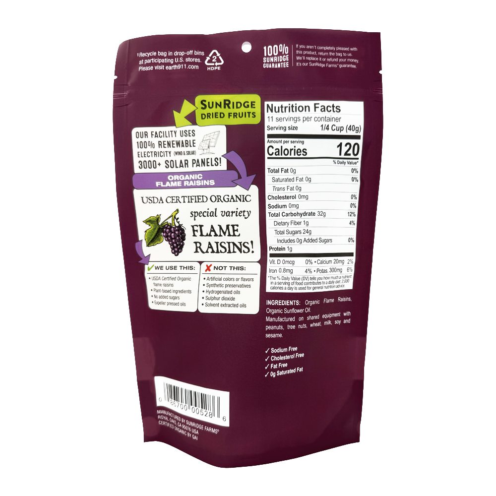 Organic Flame Raisins - Image 3