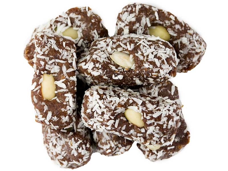 Organic Almond Coconut Date Rolls