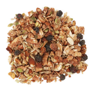 Keto Granola with Blueberries