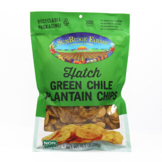 Hatch Chile Plantain Chips - Individual, 10.5 oz. Bag